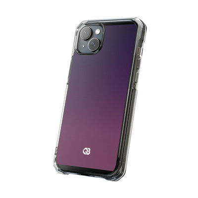 Velvet Dusk · Clear Impact Magnetic Phone Case for iPhone · Purple