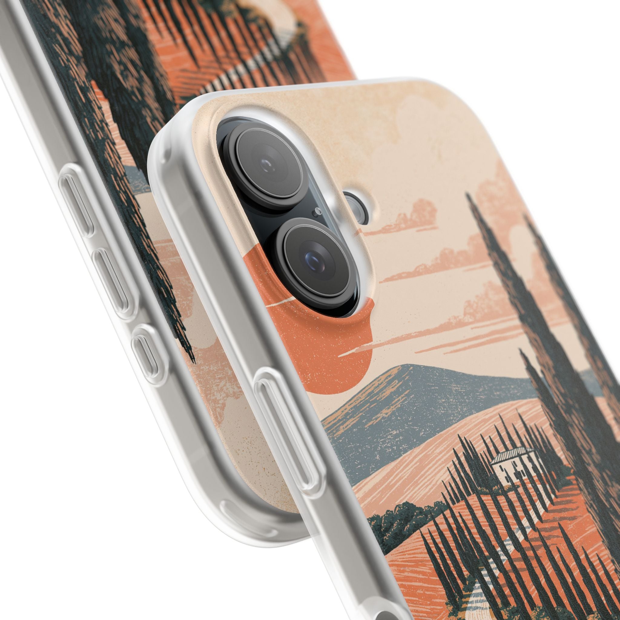 Orange Lite Phone Case for iPhone - Terracotta Ridge Trail