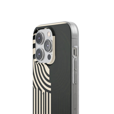 Beige Lite Phone Case for iPhone - Monolith Ivory Signal