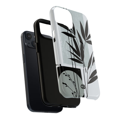 Grey Tough 2.0 Magsafe Phone Case for iPhone - Sage Bamboo Noir
