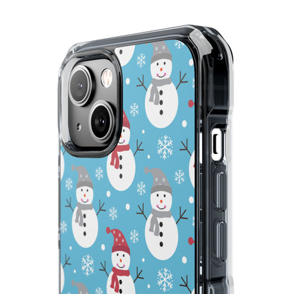 Snowman Parade iPhone 14 Cover - Impact