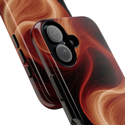 Solar Ember Flow · Tough Phone Case for iPhone · Orange