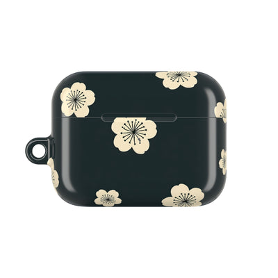 Midnight Sakura Bloom · Hard Case for AirPods & AirPods Pro · Black