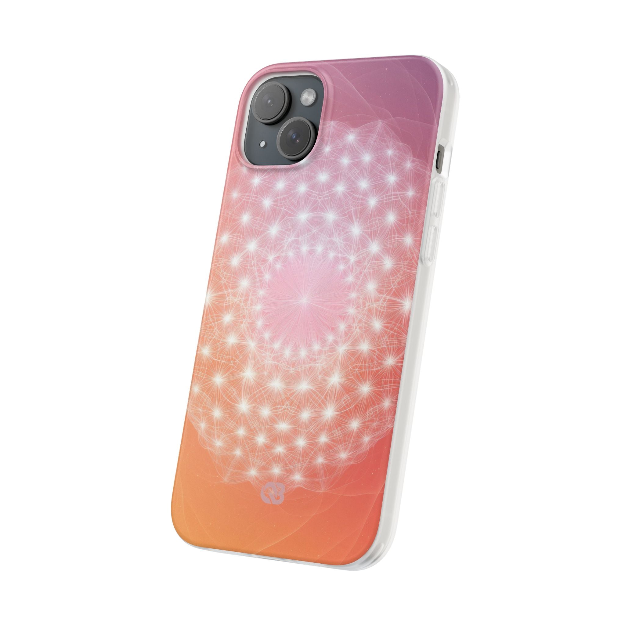 Radiant Stardust Mandala · Soft Phone Case for iPhone
