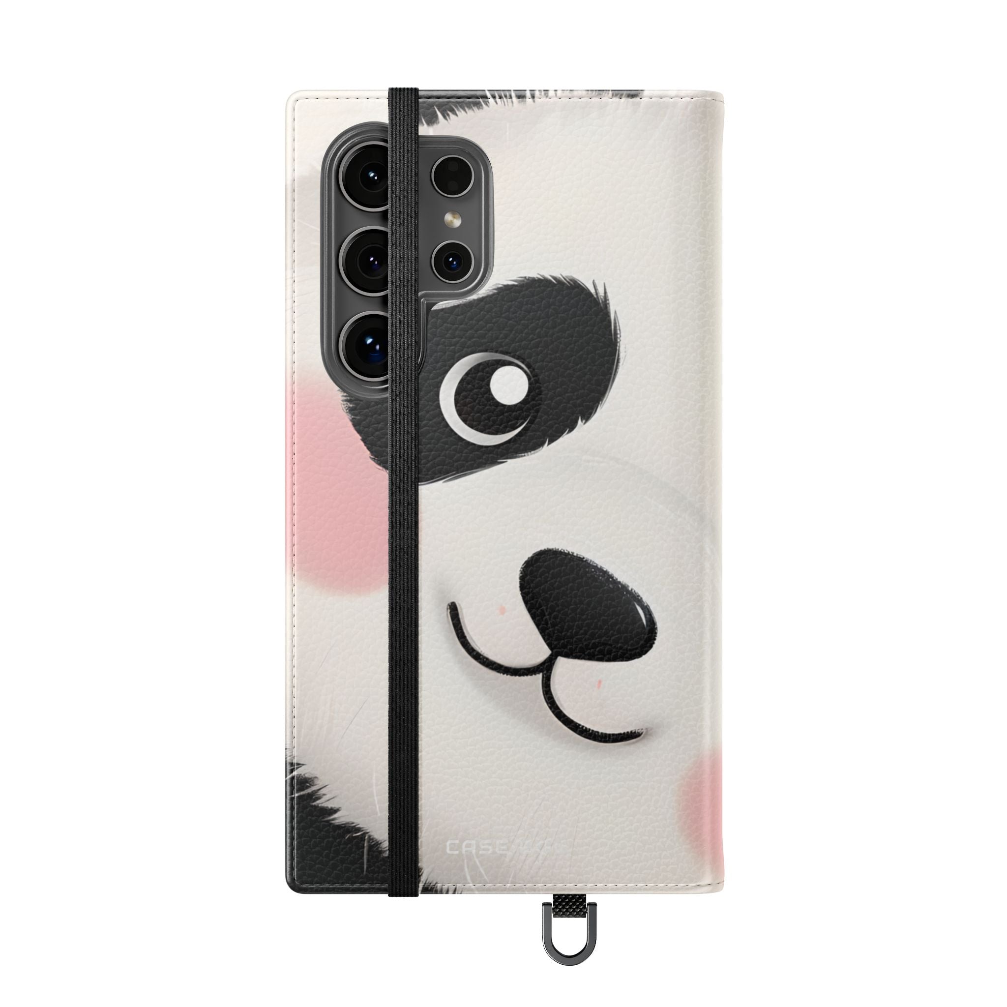Peeking Panda Blush - Samsung S24 Ultra Case - Wallet