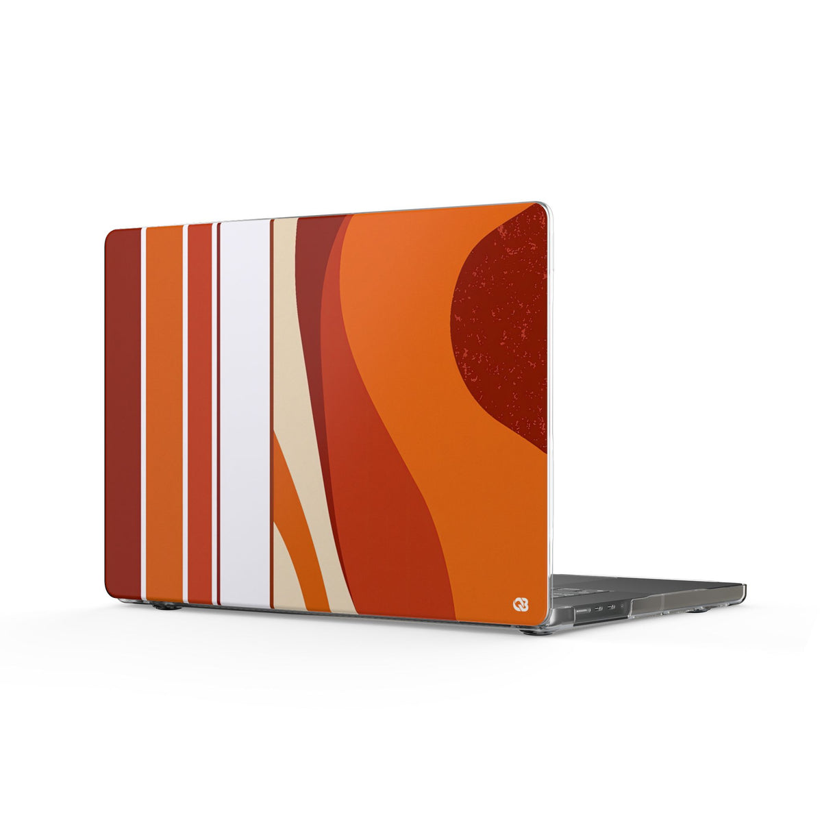 Sienna Horizon · Clear Hard Case for MacBook · Orange