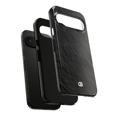 Black Tough Phone Case for Google Pixel - Raw Obsidian Slate