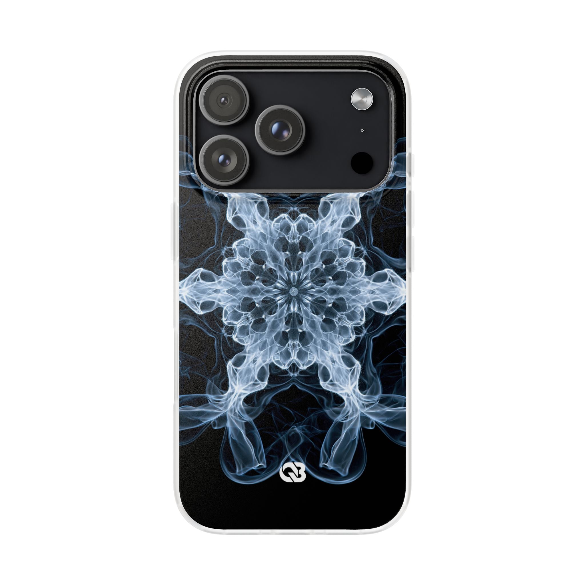 Blue Lite Phone Case for iPhone - Glacial Smoke Crown