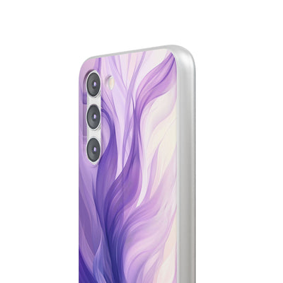 Amethyst Silk Waves · Soft Phone Case for Samsung