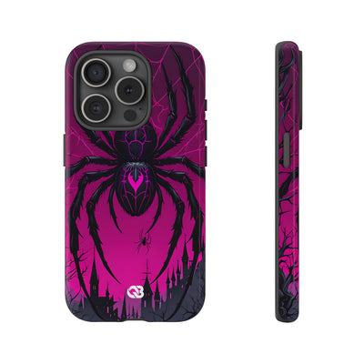 Obsidian Neon Widow · Tough Handyhülle für iPhone