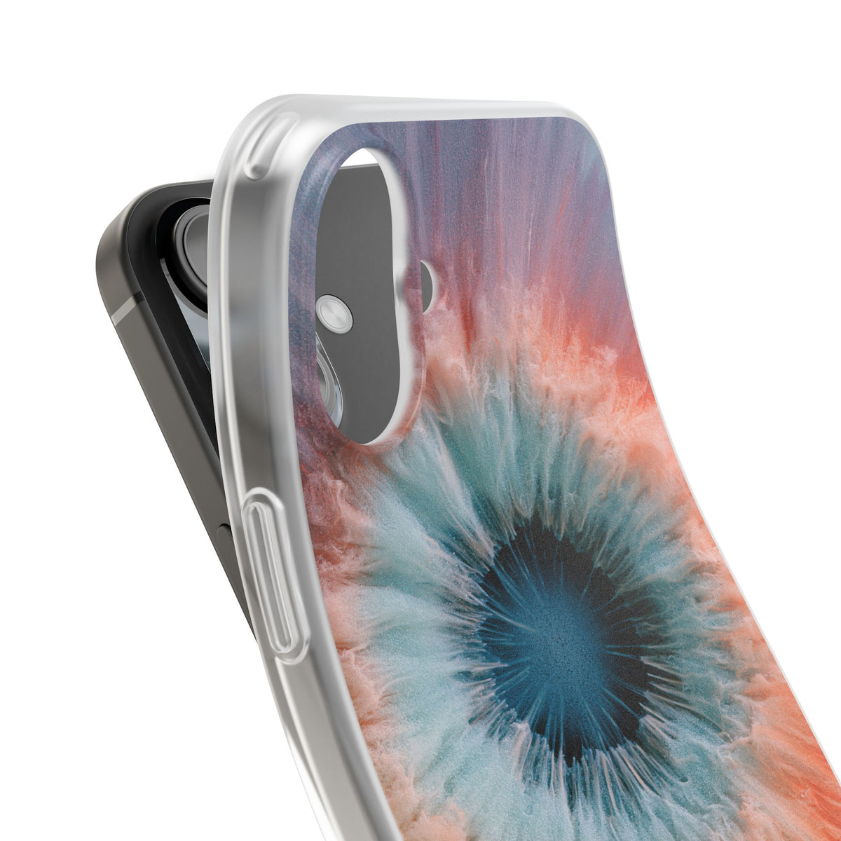 Radiant Aura Core · Lite Phone Case for iPhone ·  Orange