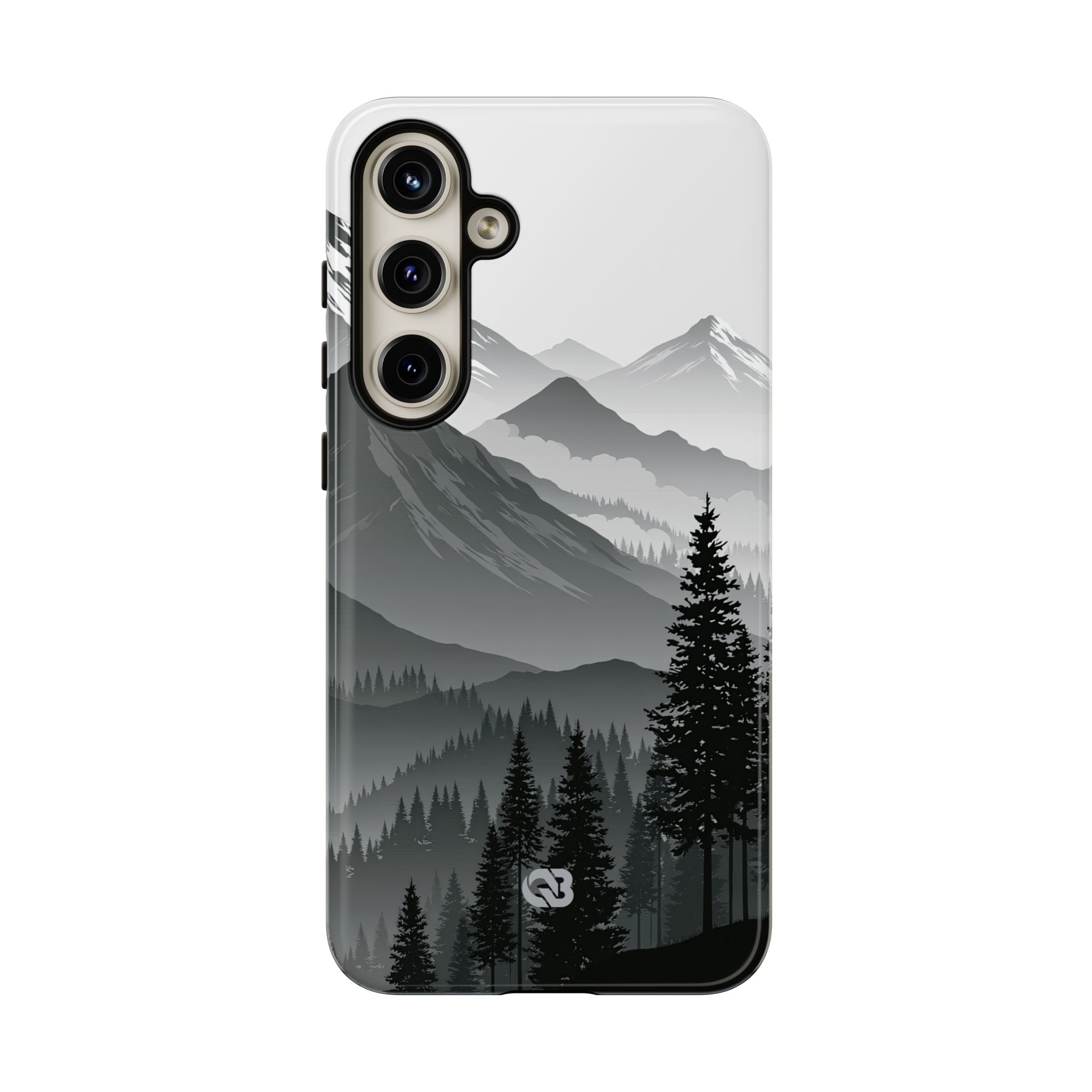 Grey Tough Phone Case for Samsung - Granite Ridge Mist