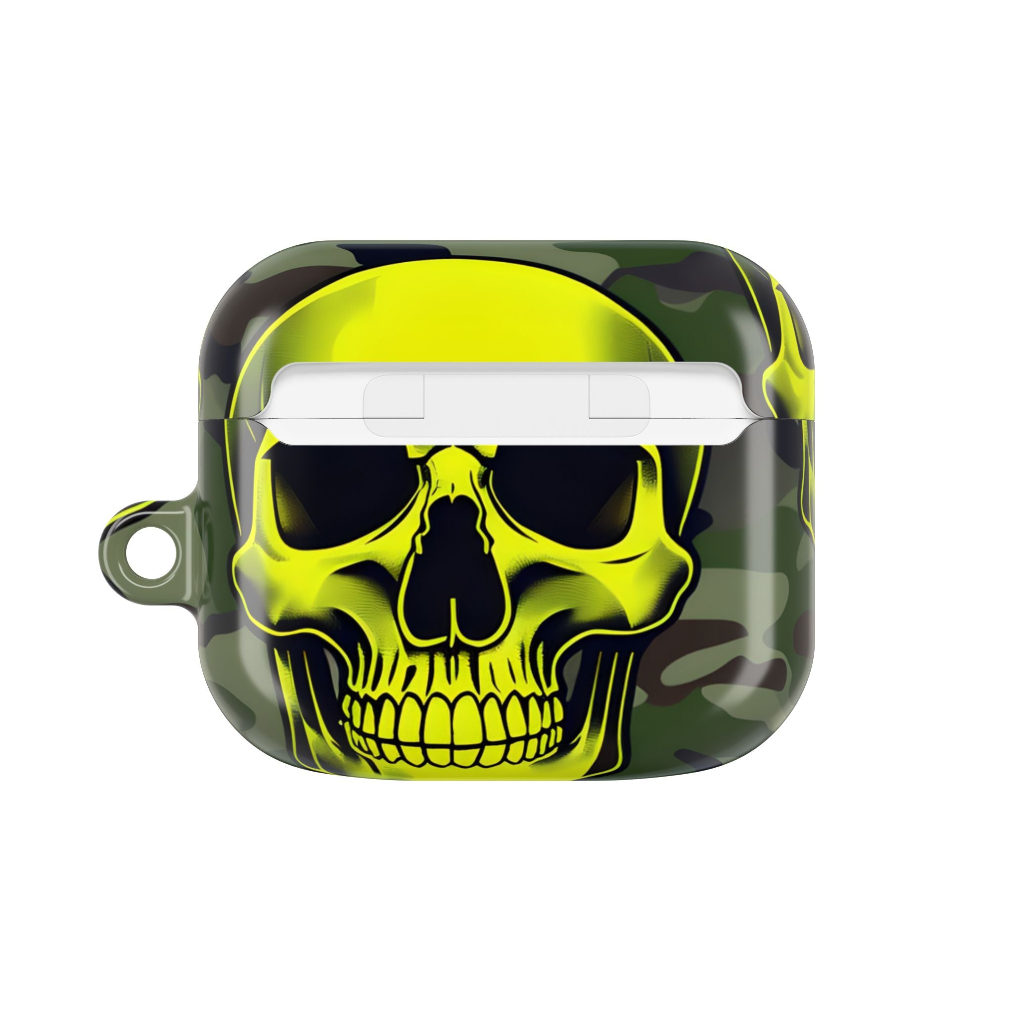 Neon Skull Camo - AirPods Case