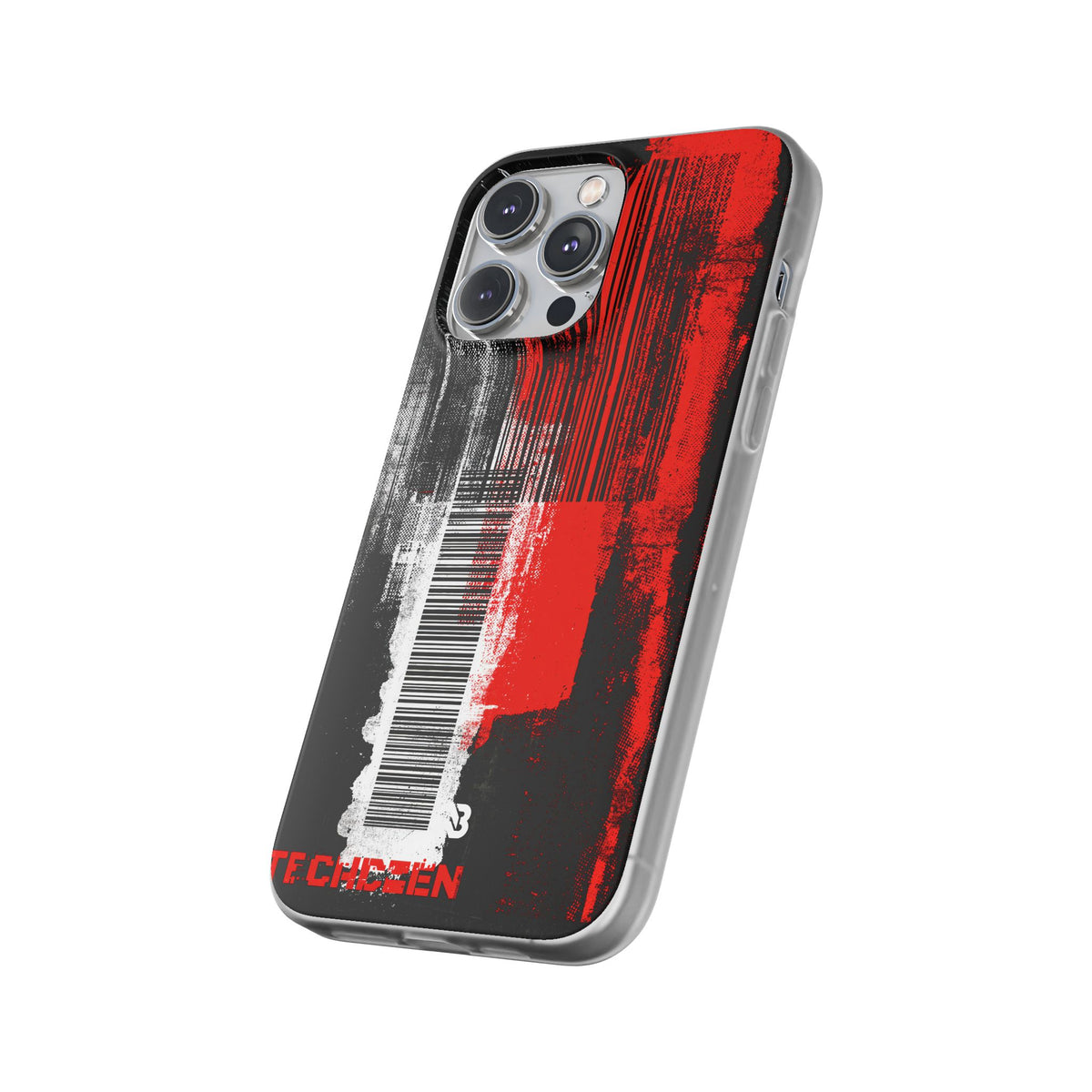 Distorted Barcode · Lite Phone Case for iPhone ·  Black