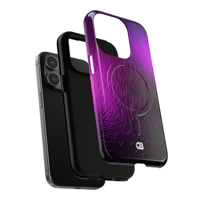 Violet Cyber Circuit · Tough 2.0 Magnetic Phone Case for iPhone · Purple