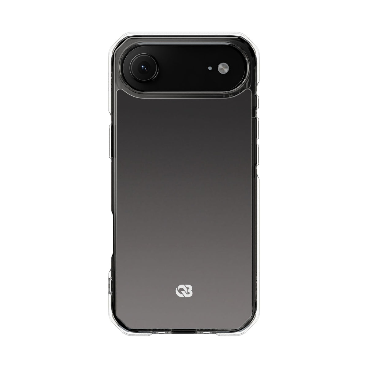 Obsidian Fade · Clear Impact Magnetic Phone Case for iPhone ·  Black