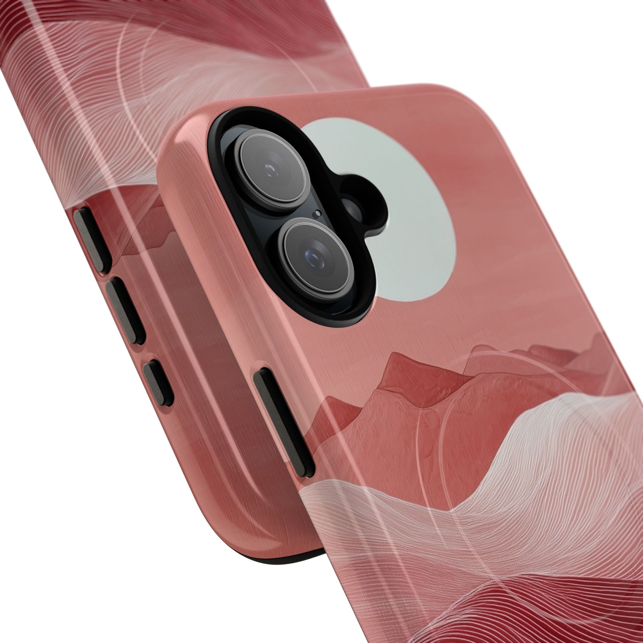 Crimson Dune Horizon · Tough+ Phone Case for iPhone · Magsafe