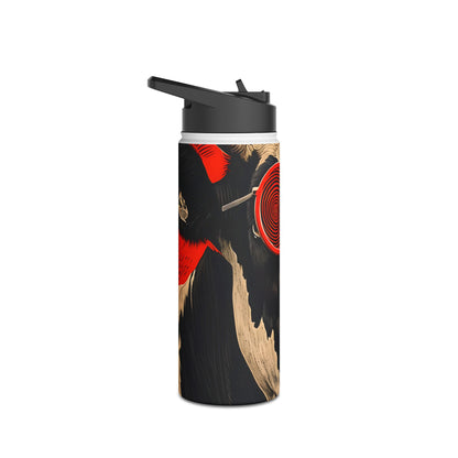 Spiral Cow Vision - Stainless Steel Water Bottle