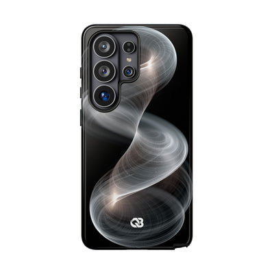 Luminous Vortex · Tough Phone Case for Samsung · Black