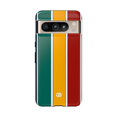 Retro Racing Bars · Tough Phone Case for Google Pixel