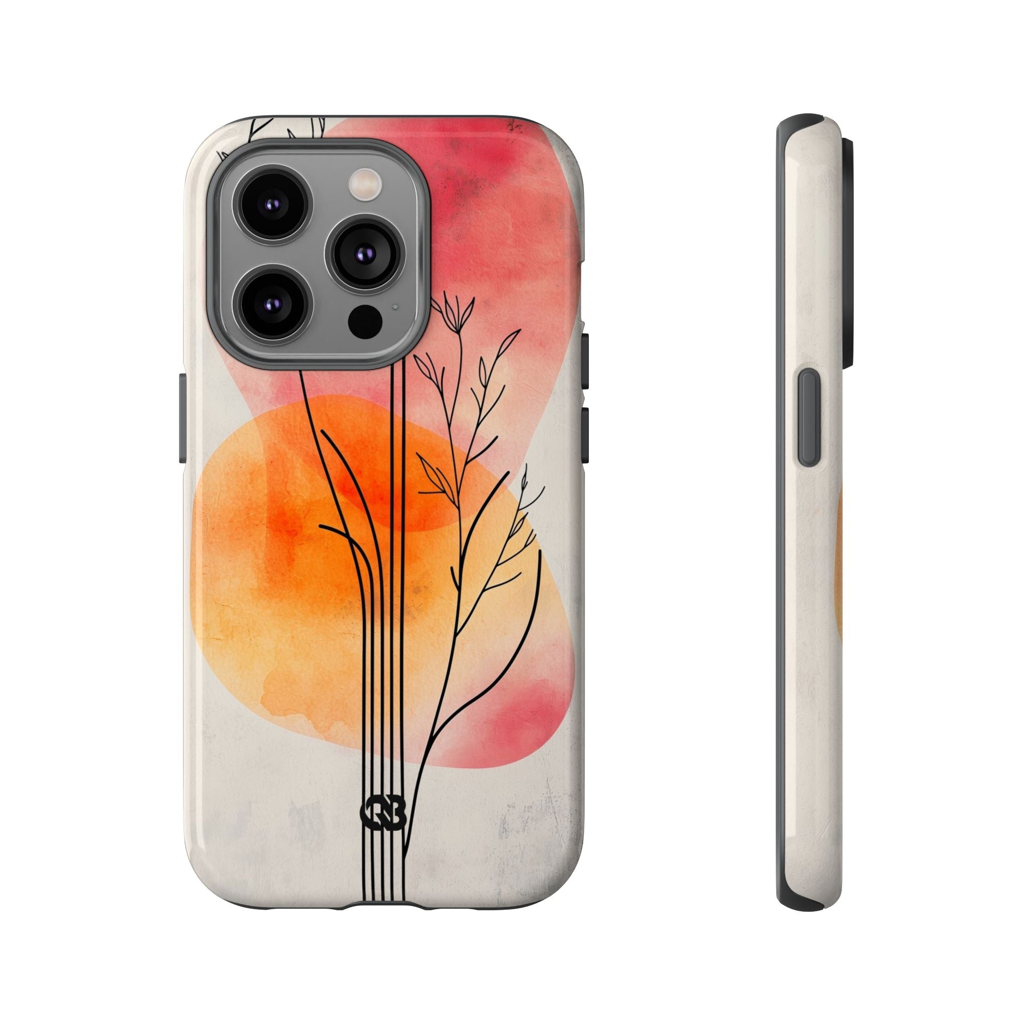 Crimson Bloom Lineage · Tough Phone Case for iPhone