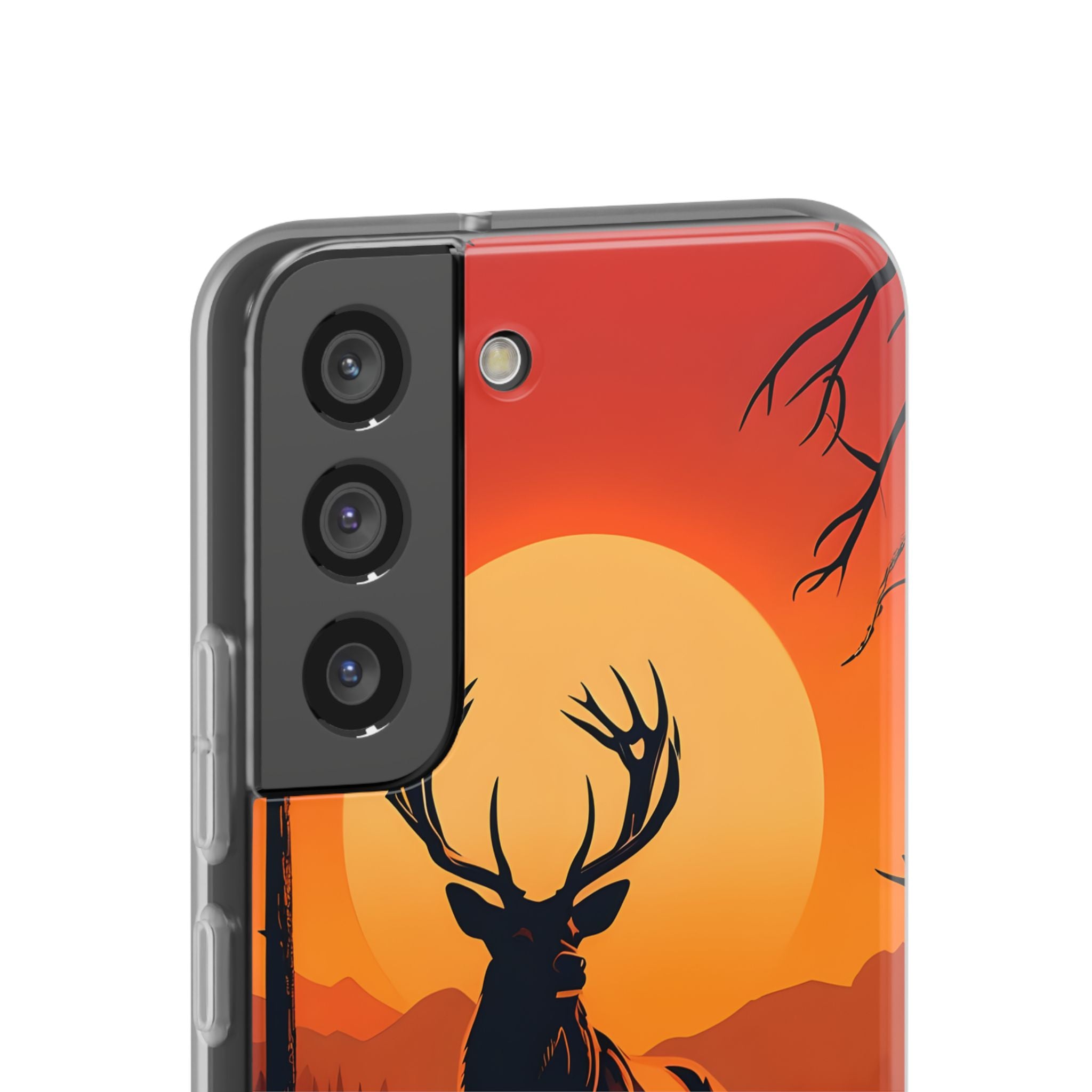 Amber Ridge Stag · Soft Phone Case for Samsung