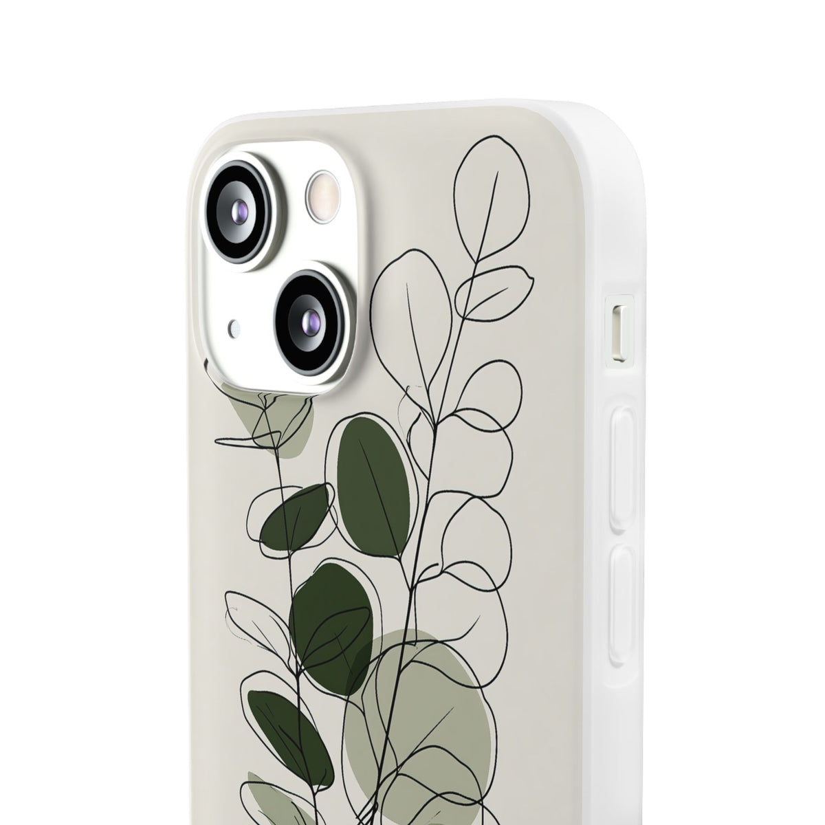 Eucalyptus Foliage Study · Lite Phone Case for iPhone ·  Green