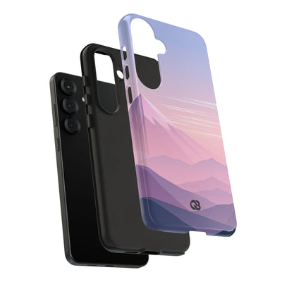 Alpine Twilight · Tough Phone Case for Samsung · Pink