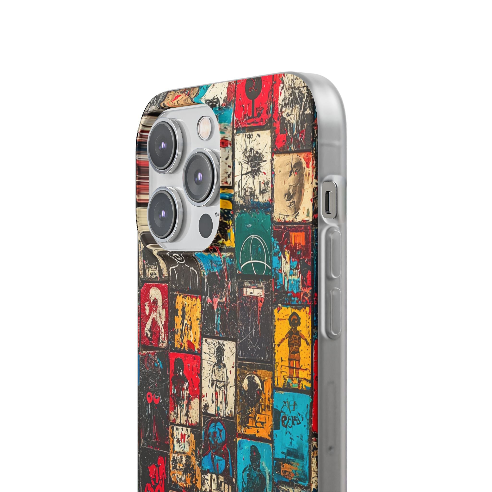 Figured Grid iPhone 14 Pro Max Case - Soft