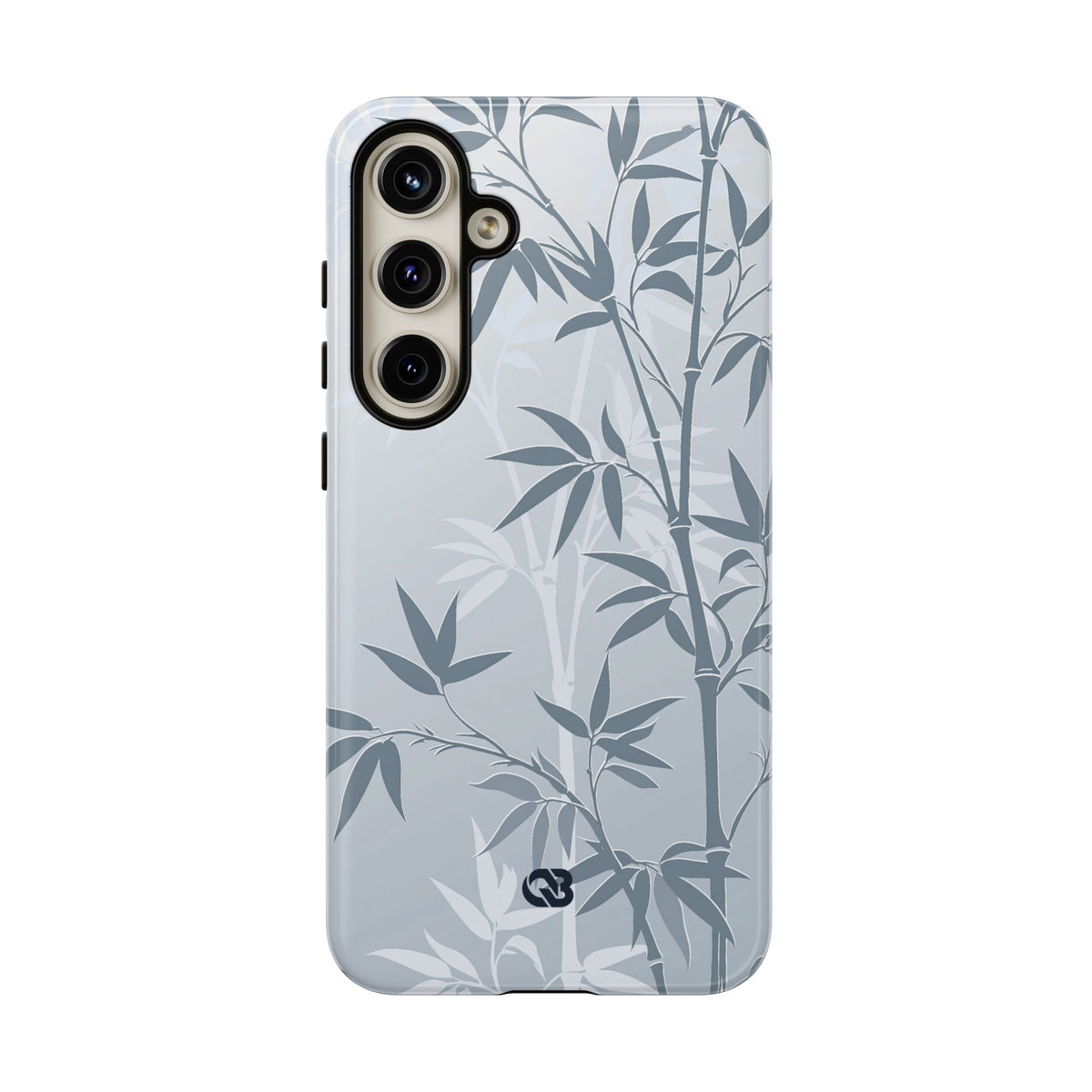 Misty Bamboo Grove · Tough Phone Case for Samsung · Blue