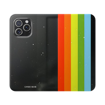 Spectrum Stripes - iPhone 15 Pro Max Case - Wallet