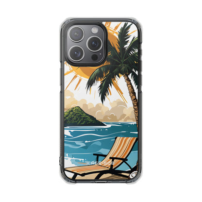 Sunny Palm Breeze iPhone 15 Pro Max Case - Impact