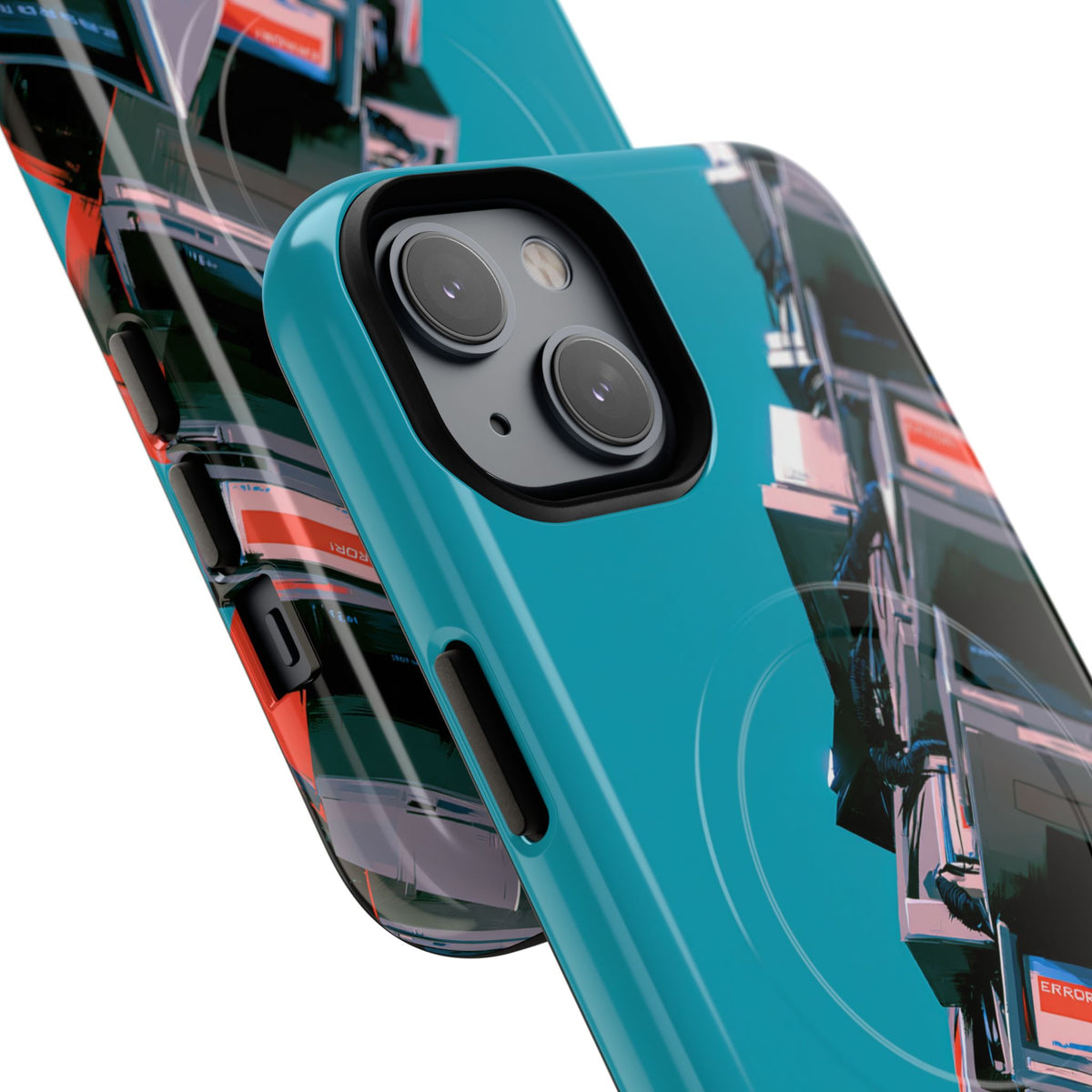 System Error Spire · Tough 2.0 Magnetic Phone Case for iPhone · Teal