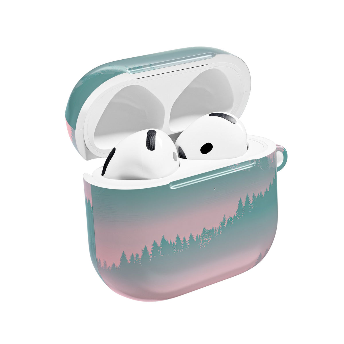 Alpine Horizon · Hard Case for AirPods & AirPods Pro · Green