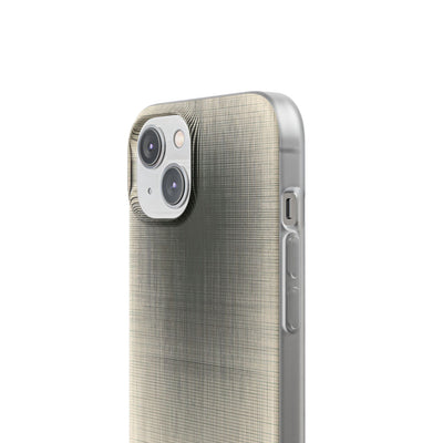 Beige Lite Phone Case for iPhone - Carbon Screen Grid