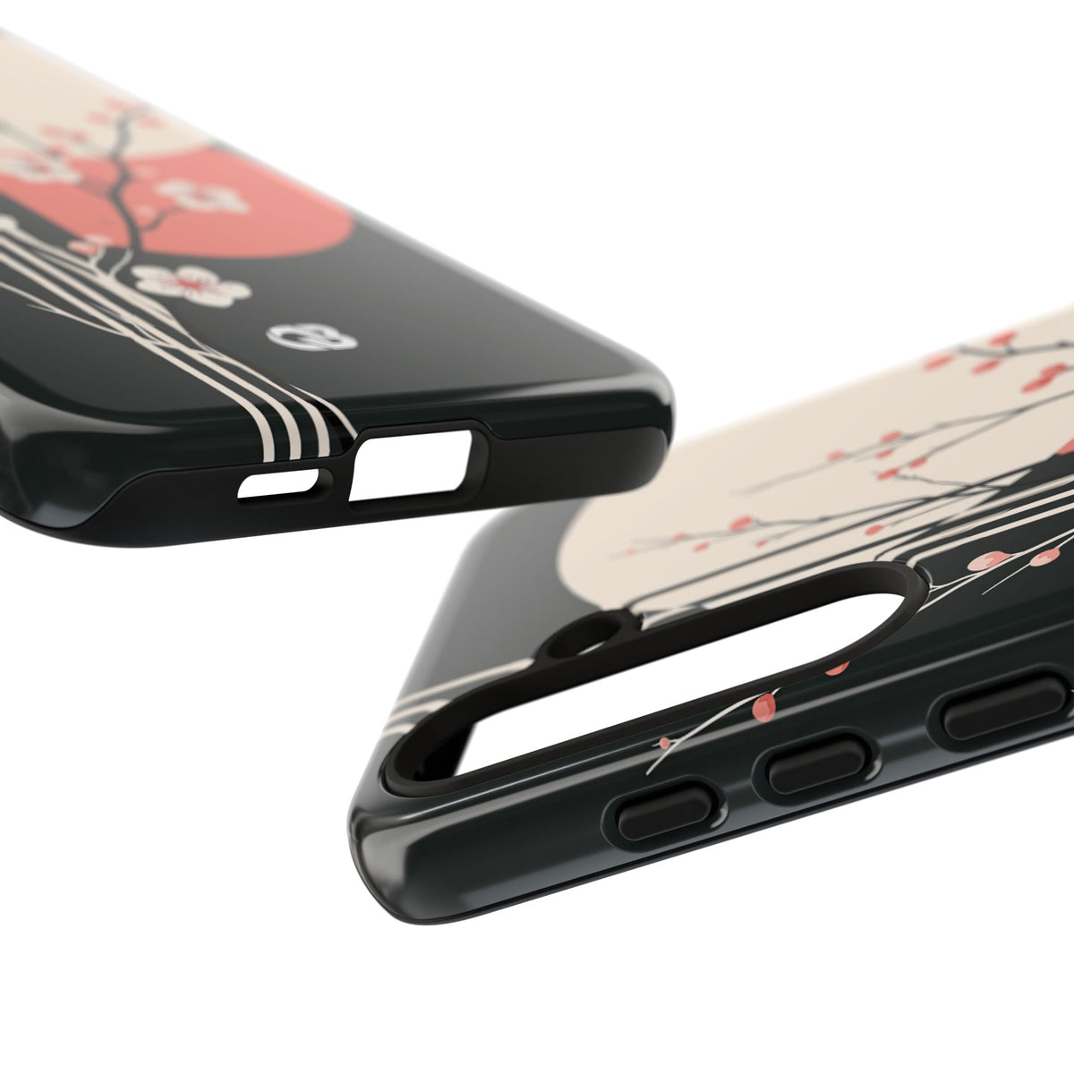 Nocturne Sakura Branch · Tough Phone Case for Samsung · Black