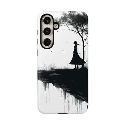Cliffside Silhouette Samsung S24 Plus Case - Tough