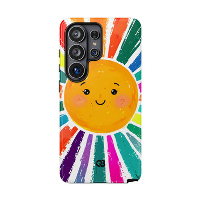 Vibrant Solar Smile · Tough Phone Case for Samsung