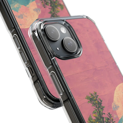 Lunar Pastel Bloom · Coque de téléphone Impact pour iPhone · Magsafe