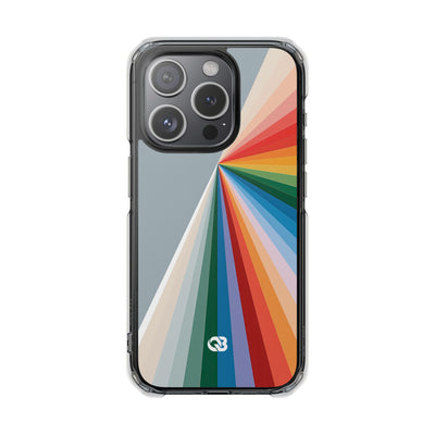 Grey Impact MagSafe Phone Case for iPhone - Slate Prism Burst