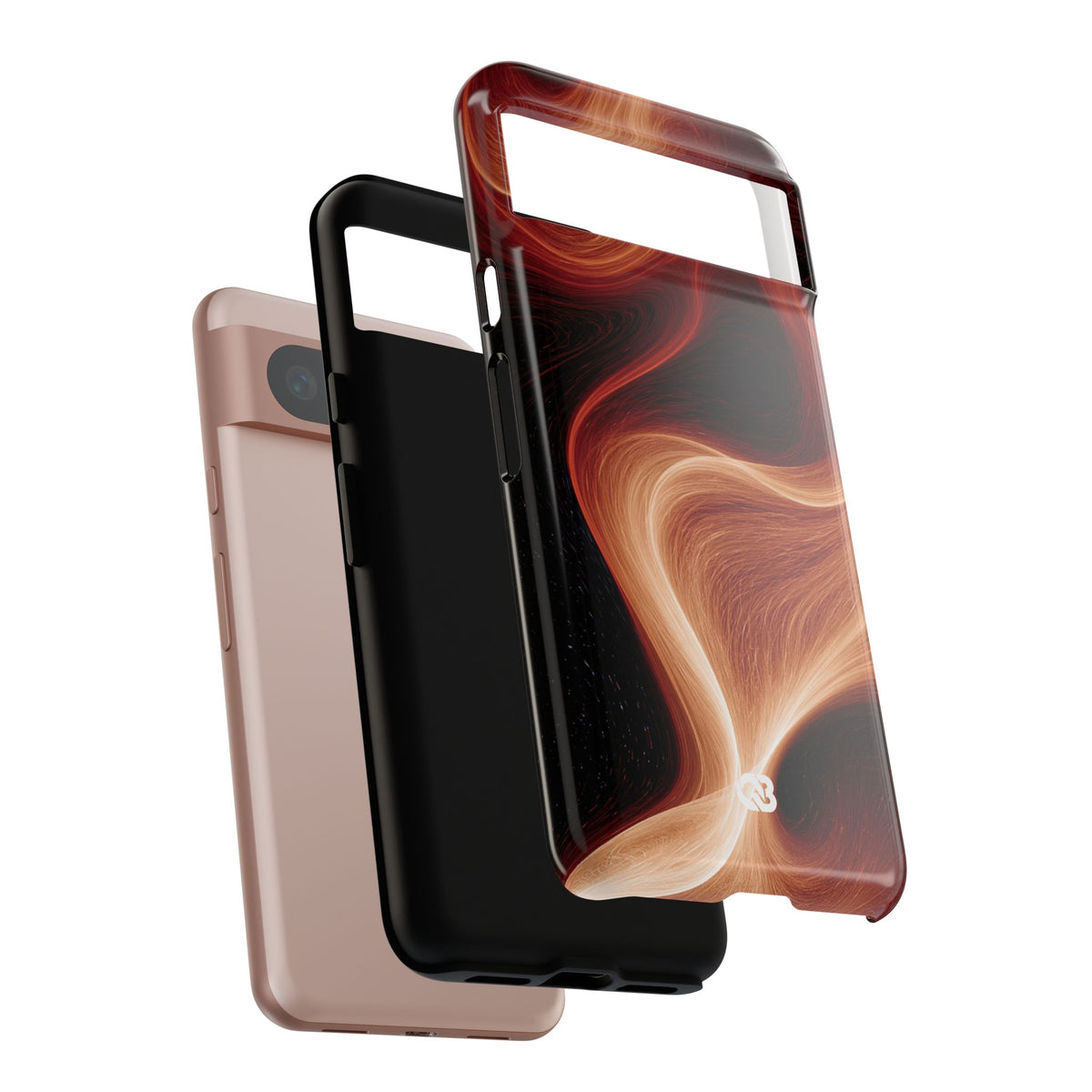 Solar Ember Flow · Tough Phone Case for Pixel ·  Orange