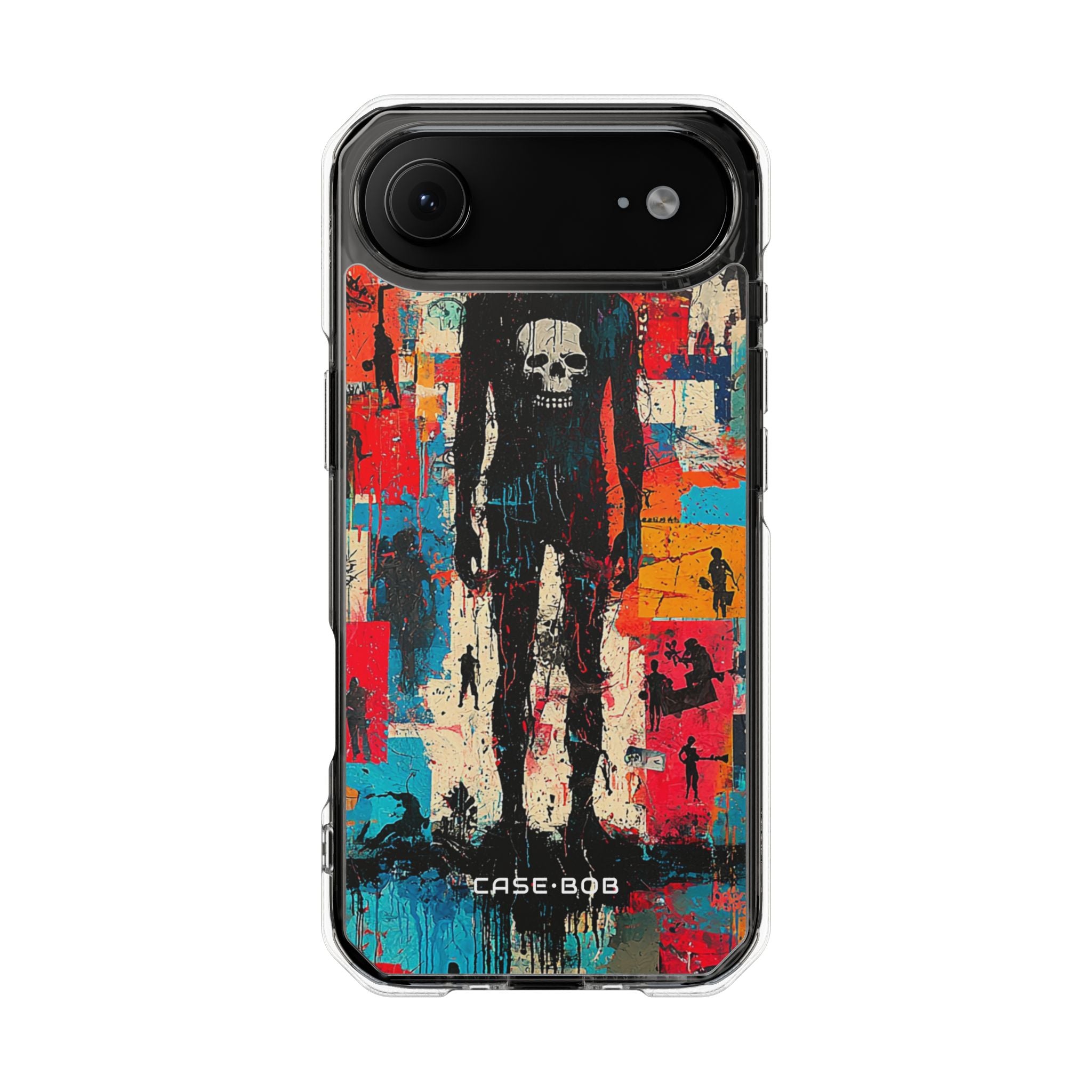 Spiky Skull Silhouette iPhone 17 Air Case - Impact