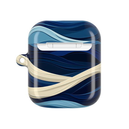 Blue Wave Flow - AirPods Case