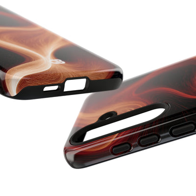 Solar Ember Flow · Tough Phone Case for Samsung · Orange