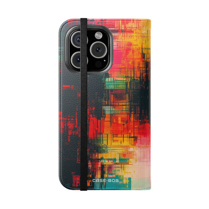 Neon Prism - iPhone 16 Pro Case - Wallet