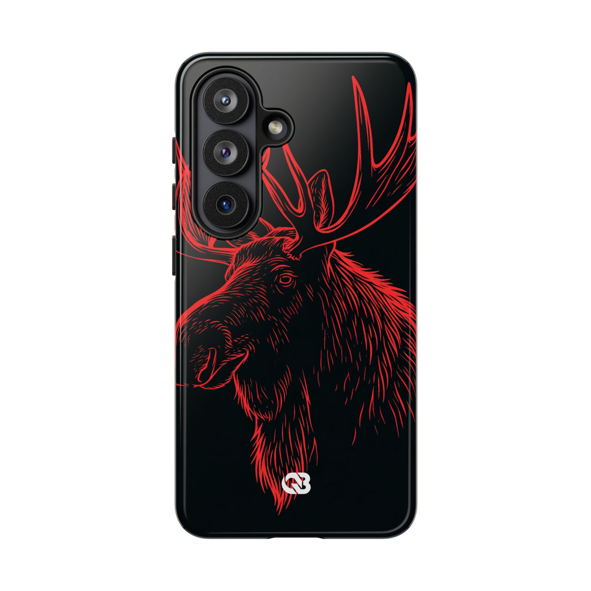 Nordic Elk · Tough Phone Case for Samsung · Black