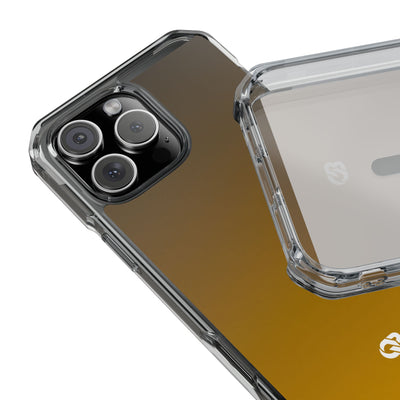 Golden Umber · Clear Impact Magnetic Phone Case for iPhone · Gold