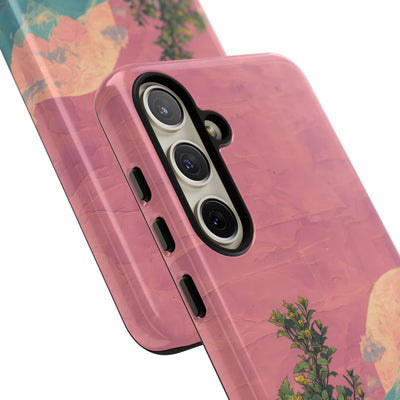 Lunare Pastellblüte · Tough Handyhülle für Samsung