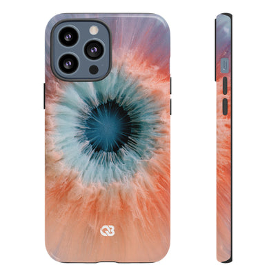 Radiant Aura Core · Tough Phone Case for iPhone · Orange