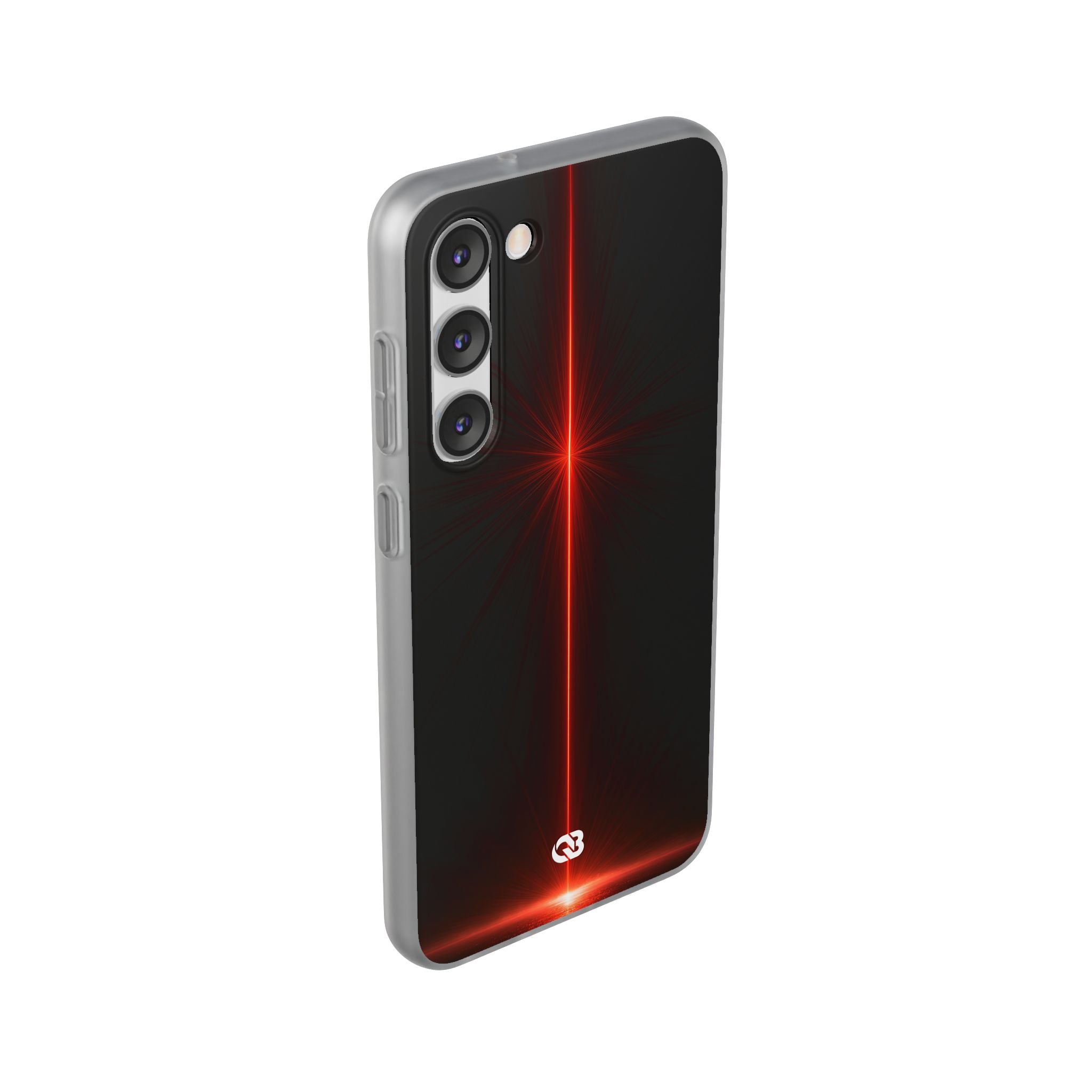 Red Lite Phone Case for Samsung - Crimson Flare Vector